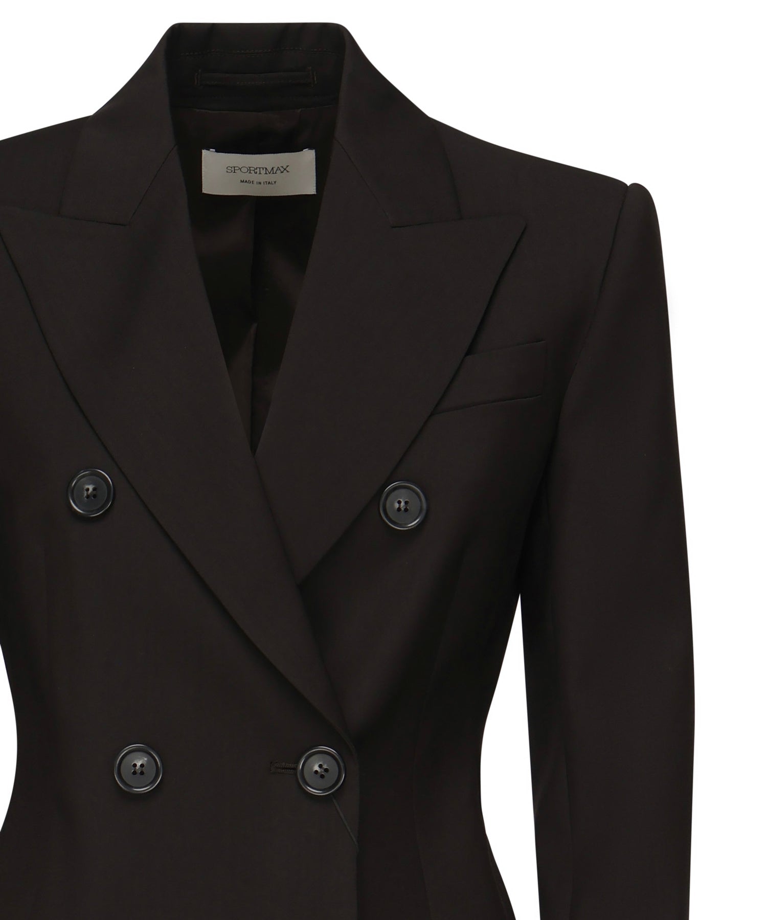 Blazer sartoriale doppiopetto in lana 2522046011600 013 SPORTMAX 