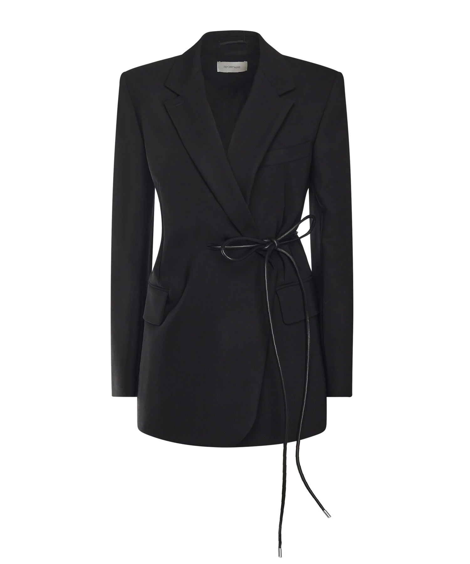 Blazer sartoriale con cintura 2522046031600 001 SPORTMAX 