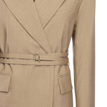 Blazer lungo doppiopetto in lana 2522046051600 001 SPORTMAX 