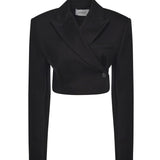 Blazer doppiopetto cropped 2522046101600 003 SPORTMAX 