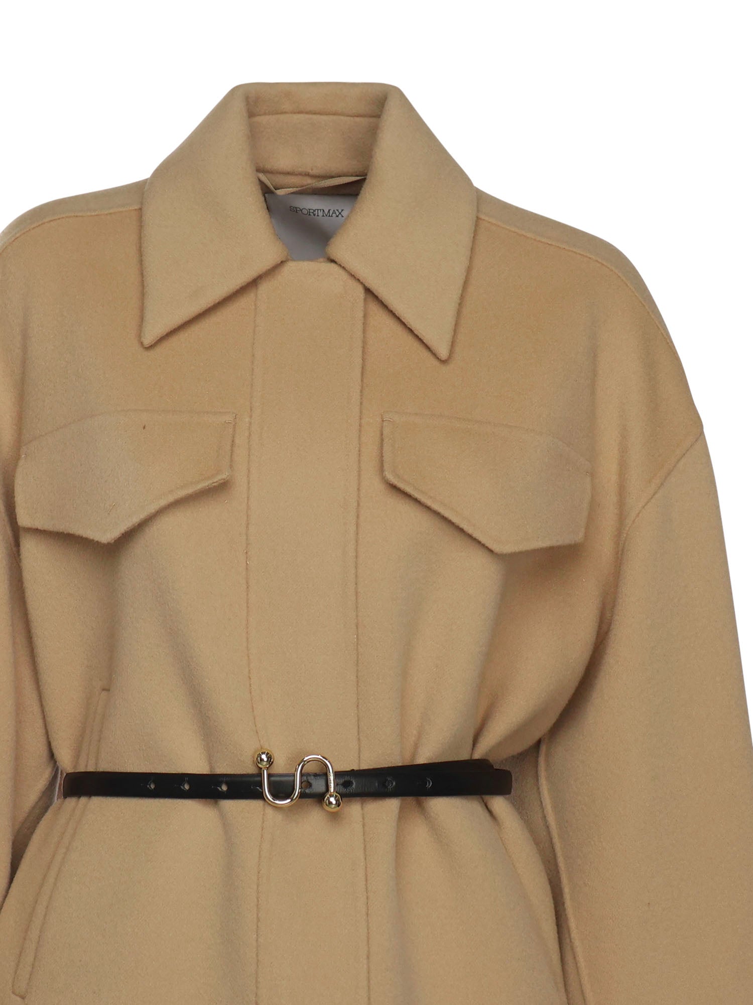 Caban in double di lana 2522086031600 001 SPORTMAX 