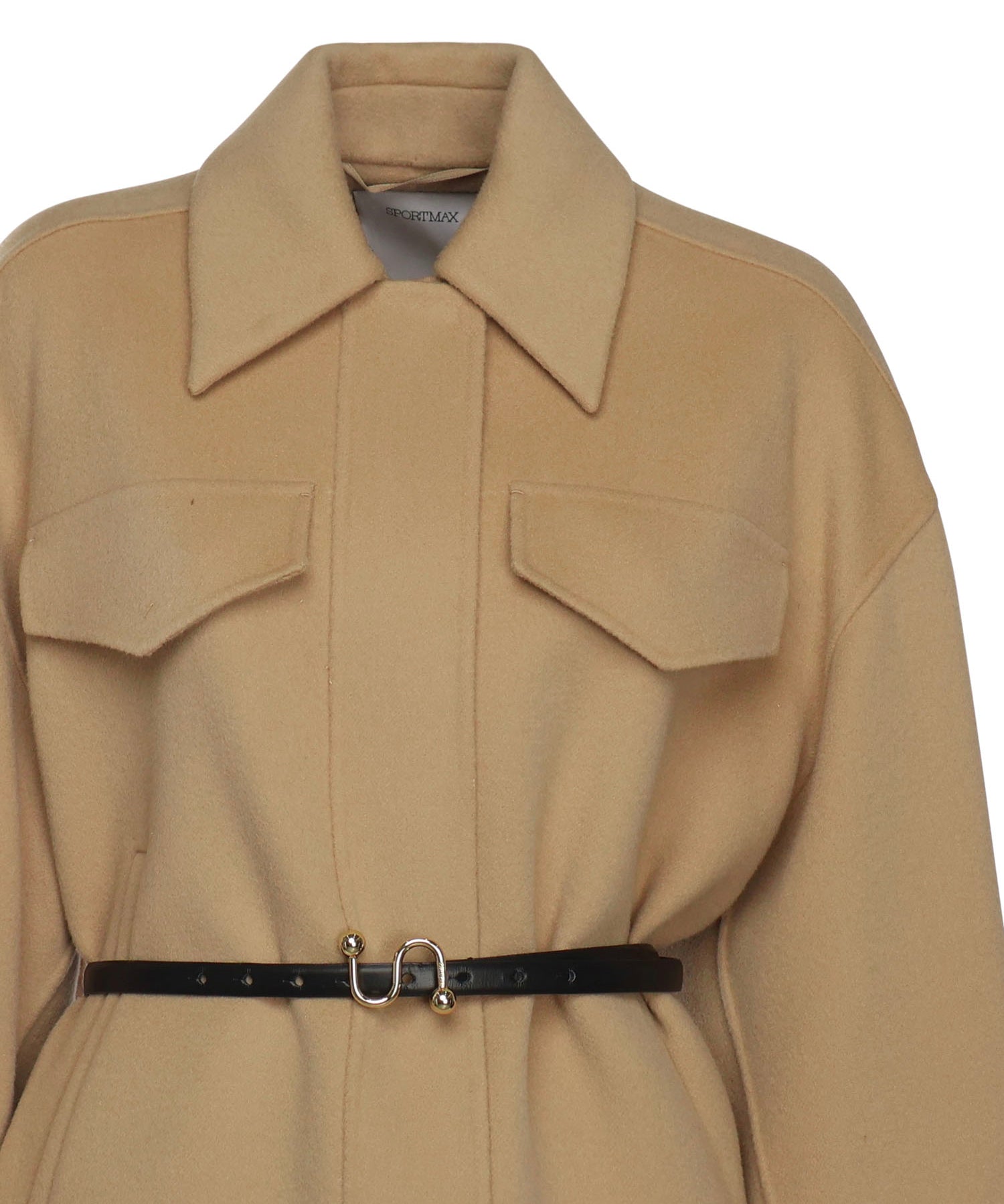 Caban in double di lana 2522086031600 001 SPORTMAX 