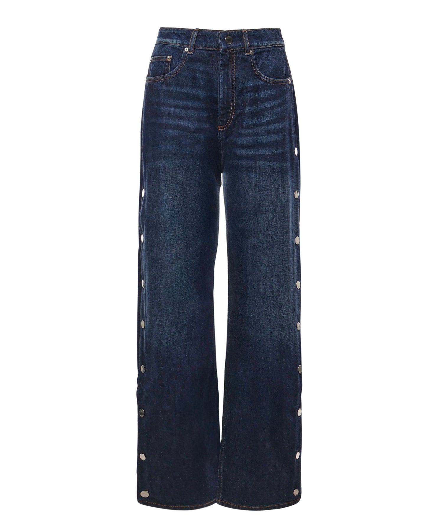 Jeans wide leg con bottoni<BR/> 2522186212600 007 SPORTMAX 