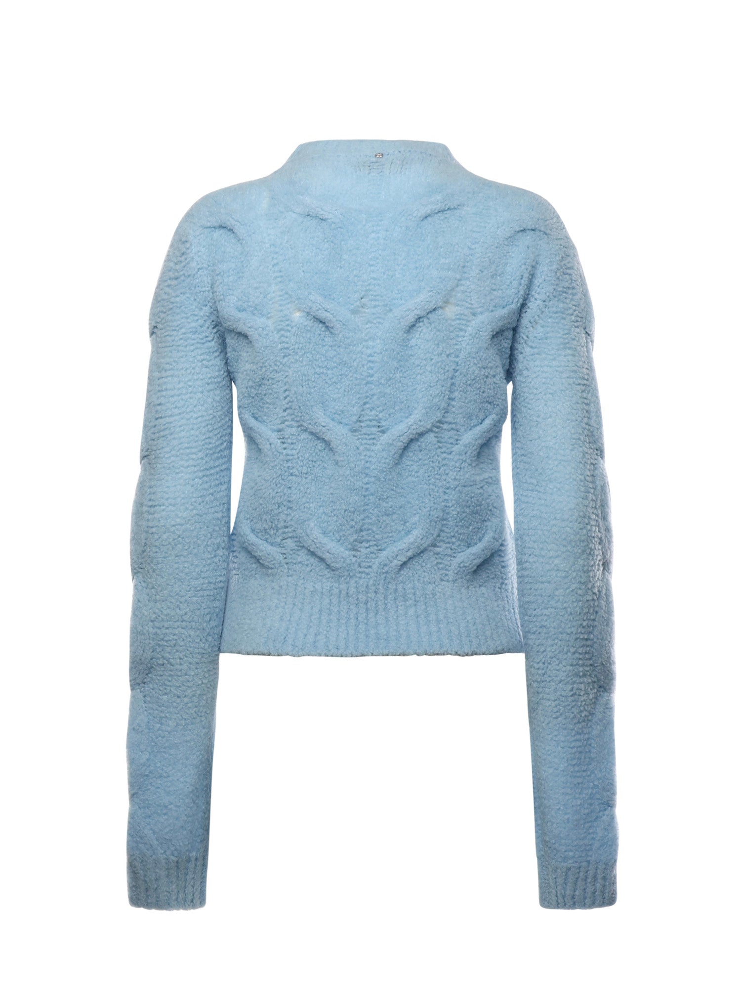 Maglia in filato di misto lana con trecce 2522366162600 002 SPORTMAX 