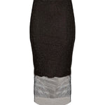 Gonna longuette con strass 2522776021600 003 SPORTMAX 