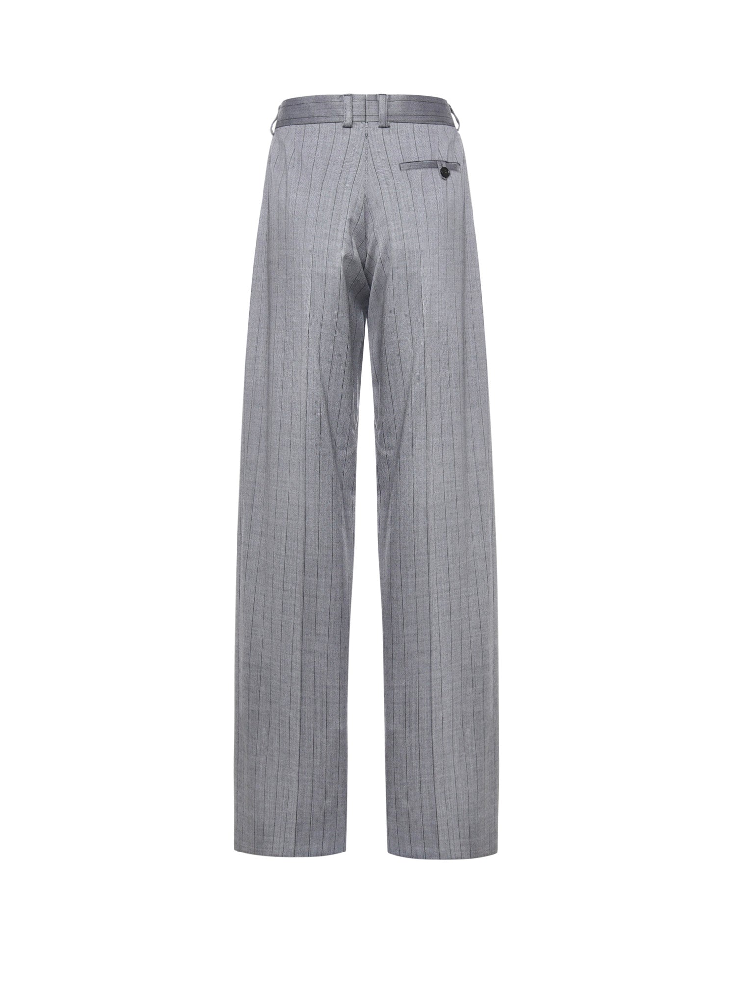 Pantaloni Plissettati Gessati<BR/> 640302 3GR6501202 STELLA McCARTNEY 