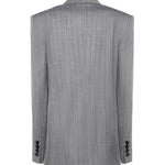 Giacca monopetto con motivo gessato 650139 3GR6501202 STELLA McCARTNEY 