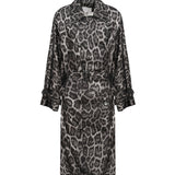Trench con cintura e stampa leopardo 670055 3GS3101230 STELLA McCARTNEY 