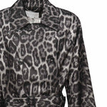 Trench con cintura e stampa leopardo 670055 3GS3101230 STELLA McCARTNEY 