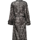 Trench con cintura e stampa leopardo 670055 3GS3101230 STELLA McCARTNEY 