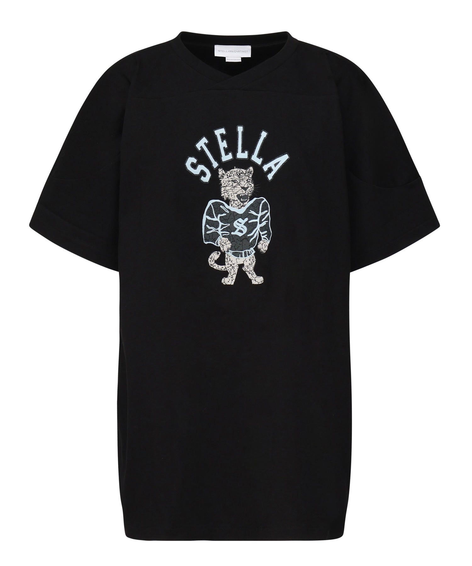 T-Shirt Varsity con stampa 6J0410 3SQA051000 STELLA McCARTNEY 