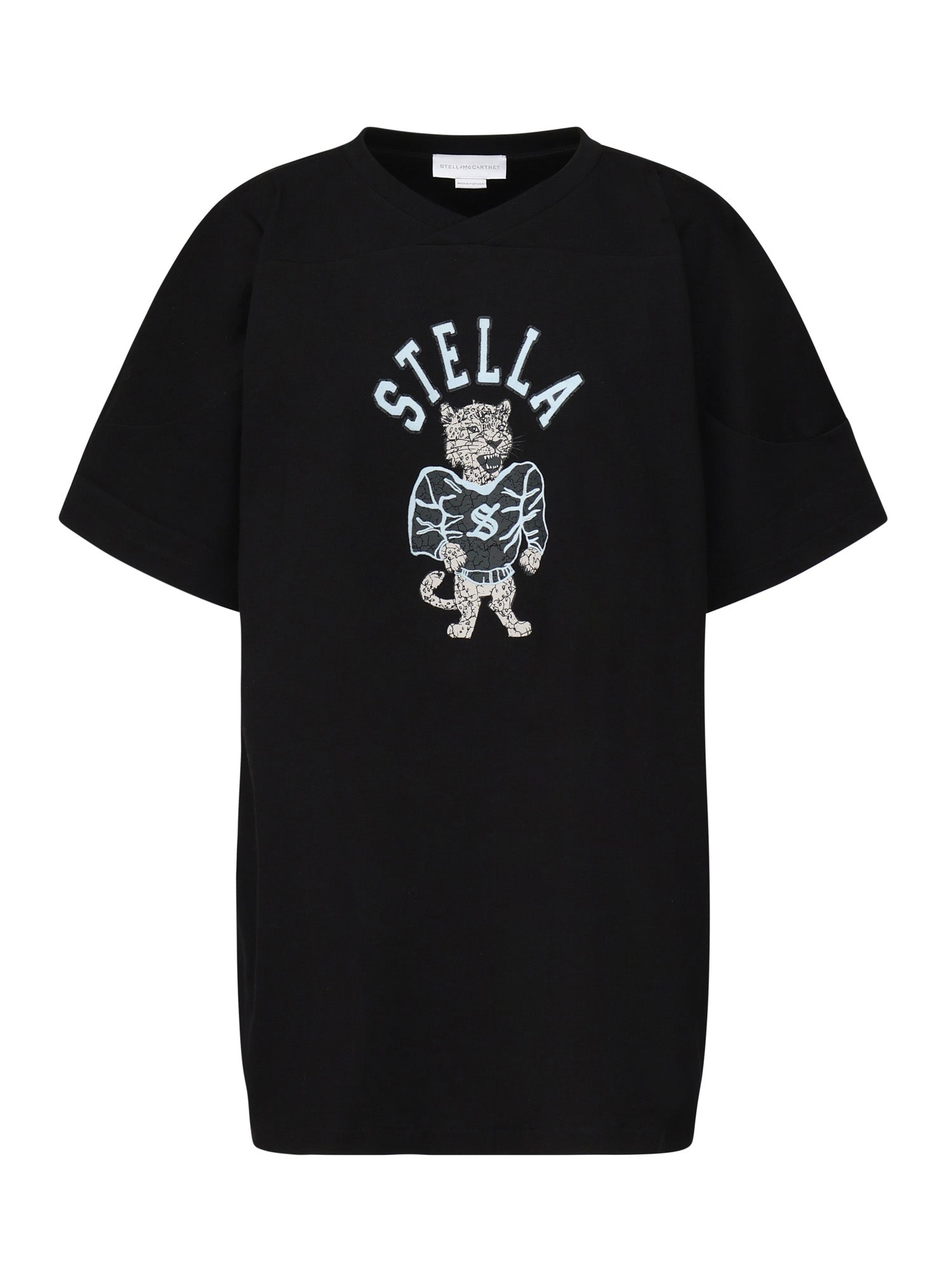 T-Shirt Varsity con stampa 6J0410 3SQA051000 STELLA McCARTNEY 