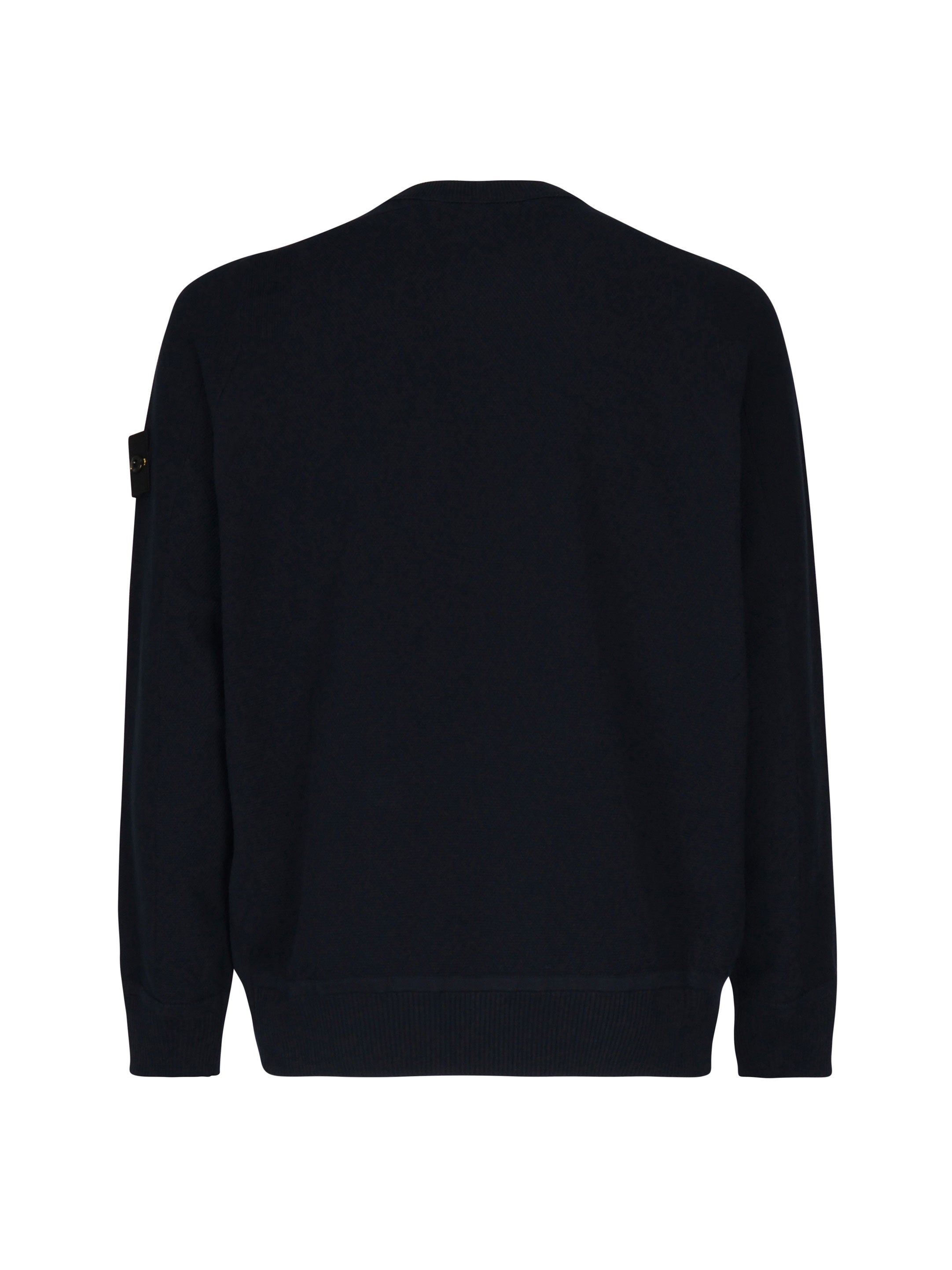 Maglione girocollo con costine K1S155100036 S00B5V0020 STONE ISLAND 