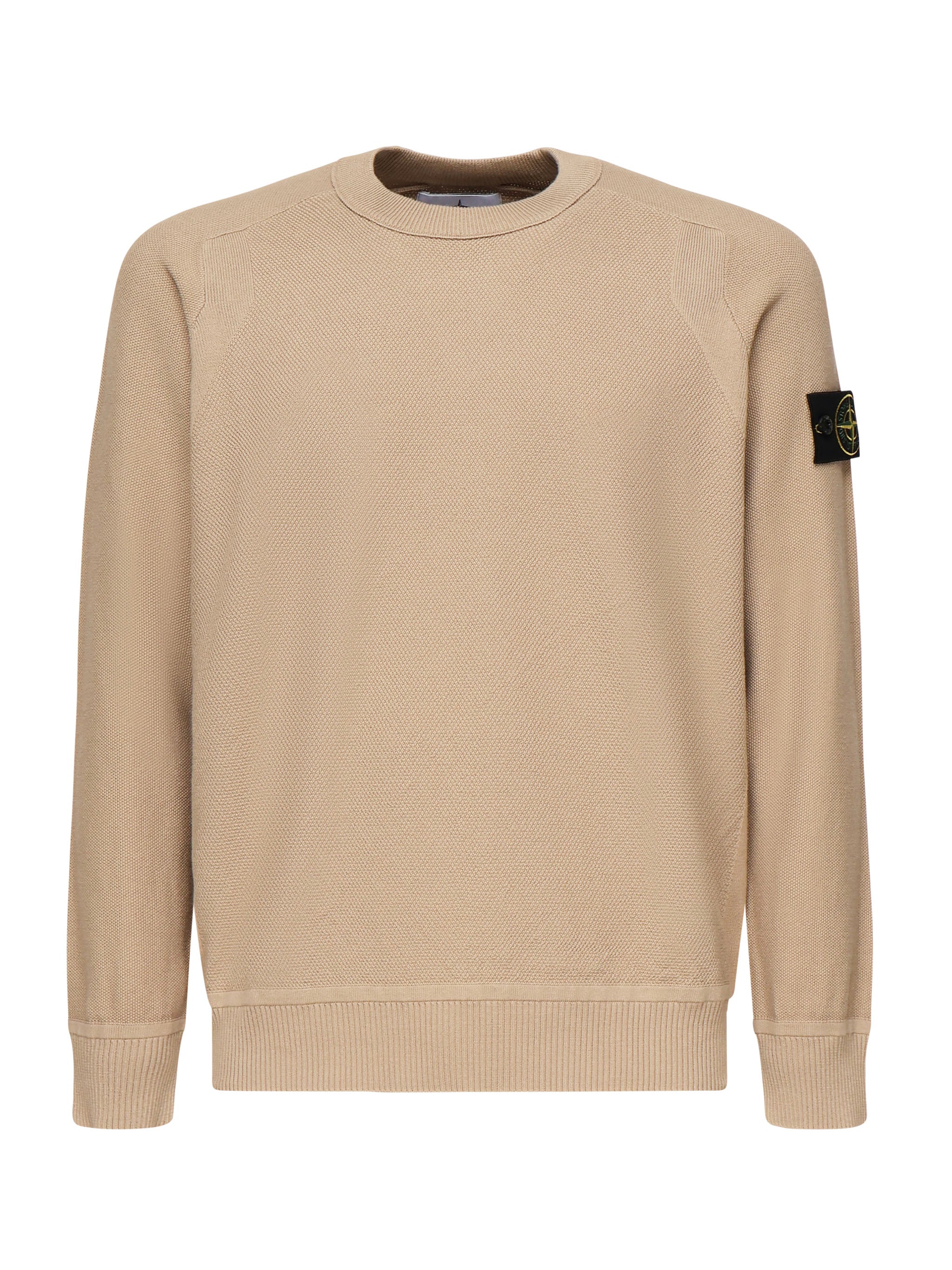 Maglione girocollo con costine K1S155100036 S00B5V0094 STONE ISLAND 