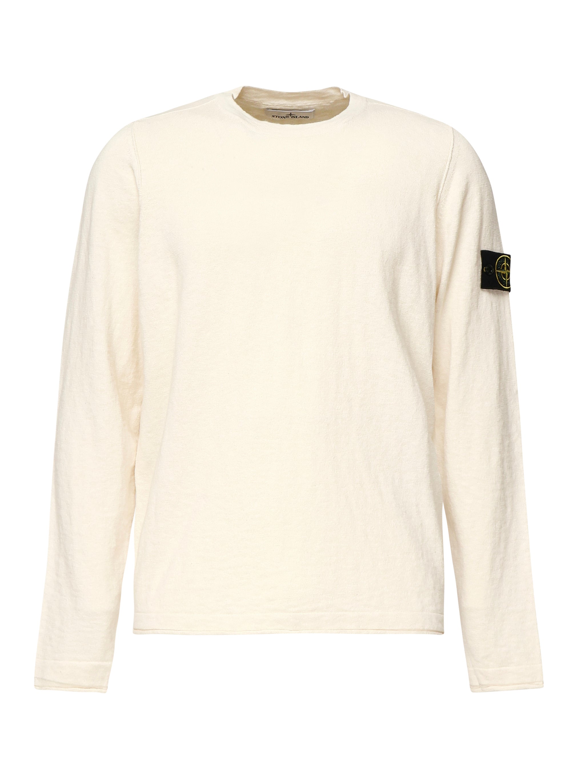 Maglione girocollo con piccoli risvolti K1S155100052 S00B0V0093 STONE ISLAND 