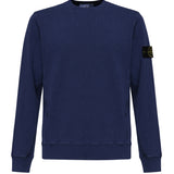Felpa girocollo con effetto fiammato<BR/> K1S156100020 S0060V0128 STONE ISLAND 