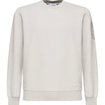 Felpa girocollo con ricamo Compass<BR/> K1S156100026 S0122V0061 STONE ISLAND 