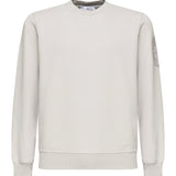 Felpa girocollo con ricamo Compass<BR/> K1S156100026 S0122V0061 STONE ISLAND 