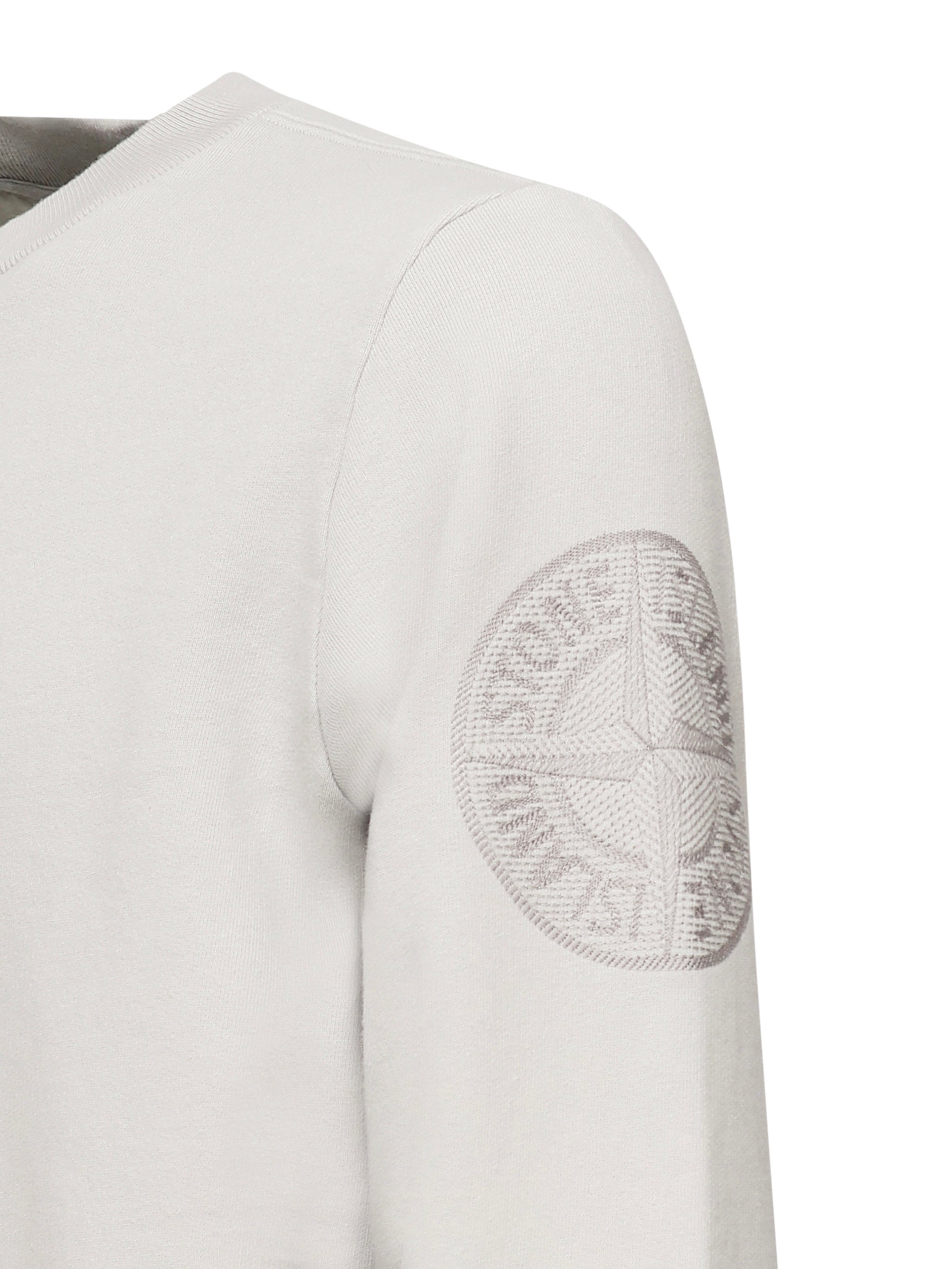 Felpa girocollo con ricamo Compass<BR/> K1S156100026 S0122V0061 STONE ISLAND 