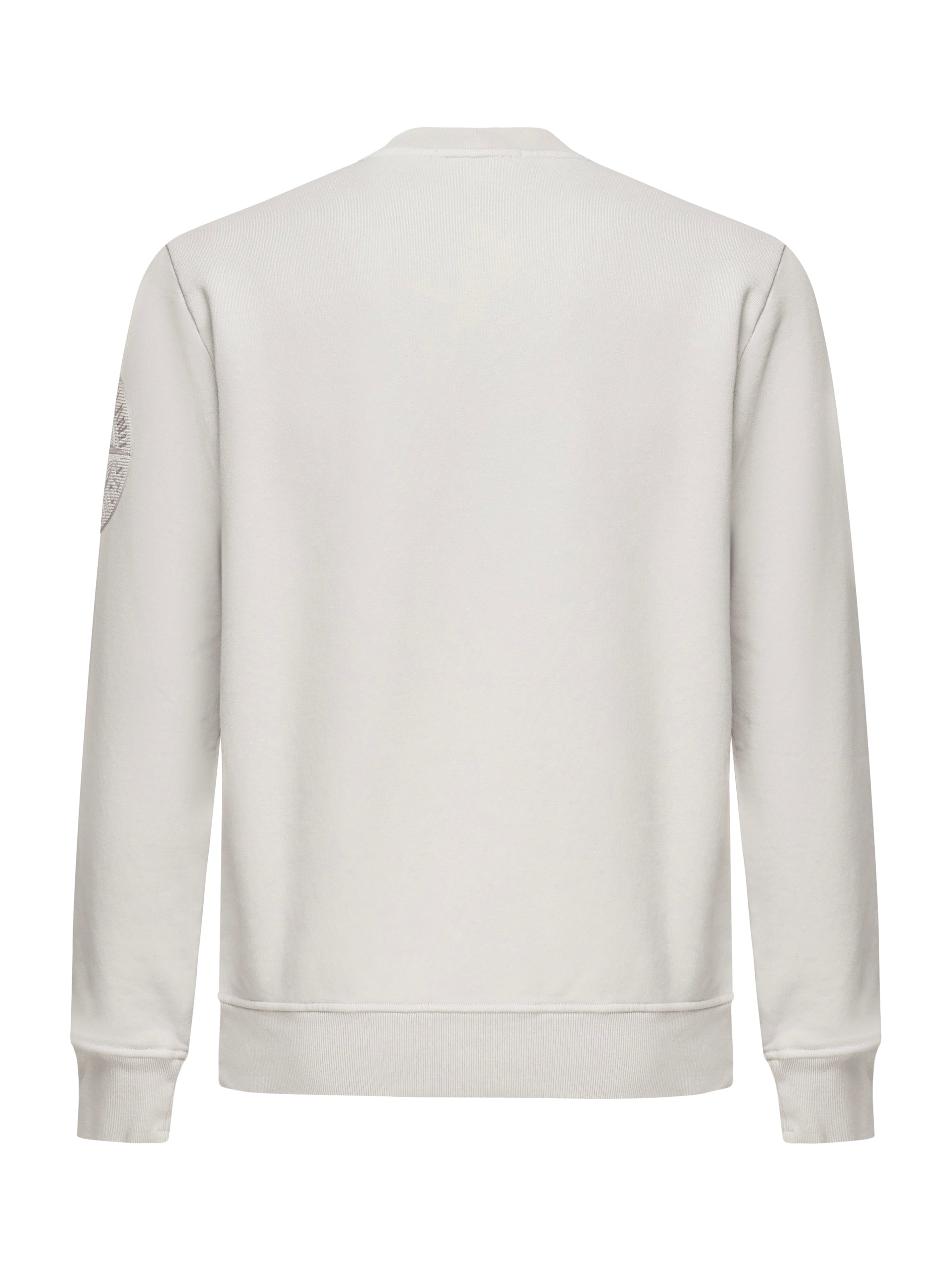 Felpa girocollo con ricamo Compass<BR/> K1S156100026 S0122V0061 STONE ISLAND 