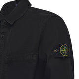 Overshirt in cotone biologico con logo K2S151200025 S0184V0129 STONE ISLAND 