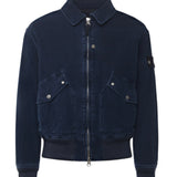 Bomber in velluto a costine con logo K2S154100123 S0J10V0021 STONE ISLAND 