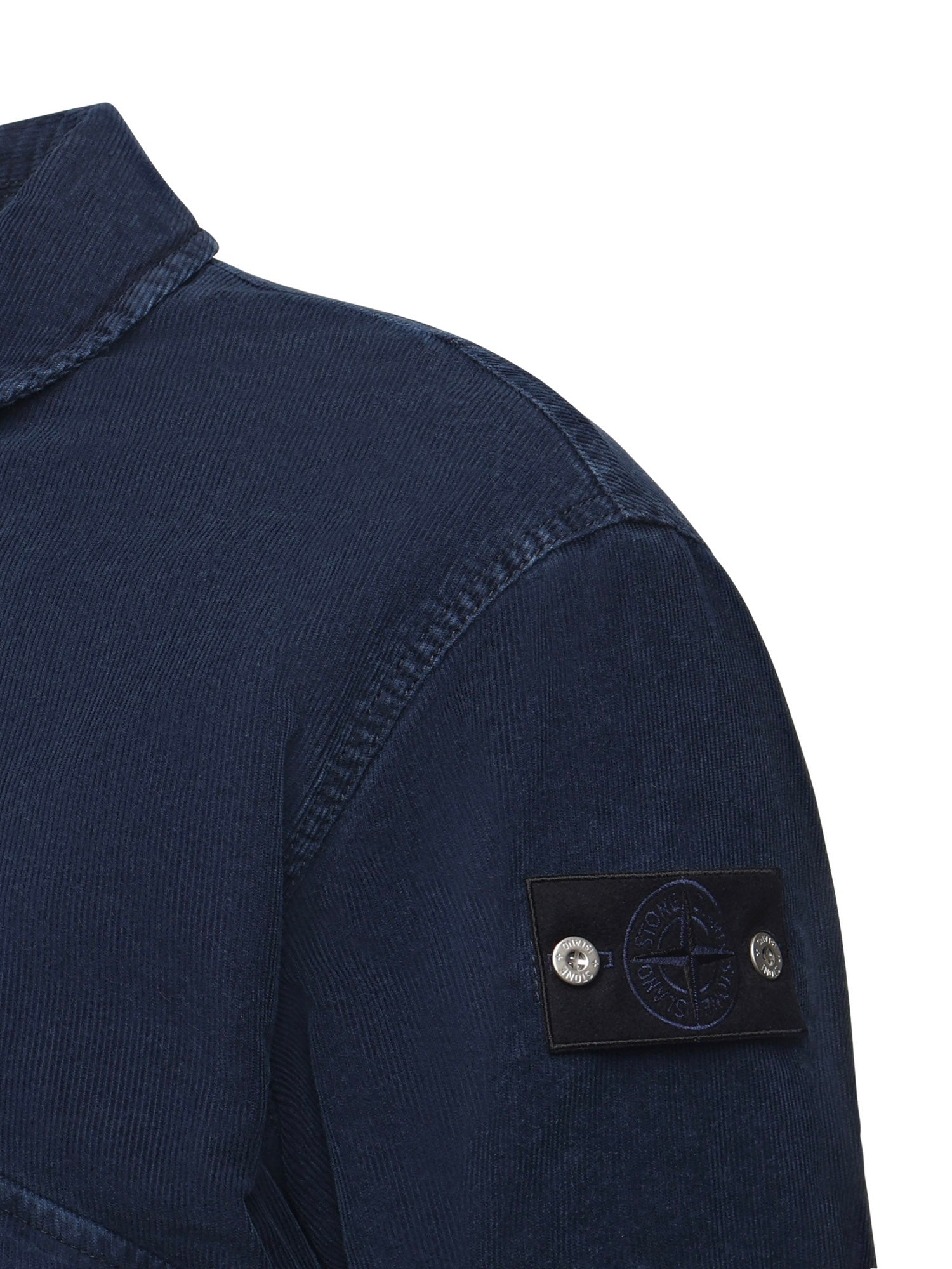 Bomber in velluto a costine con logo K2S154100123 S0J10V0021 STONE ISLAND 