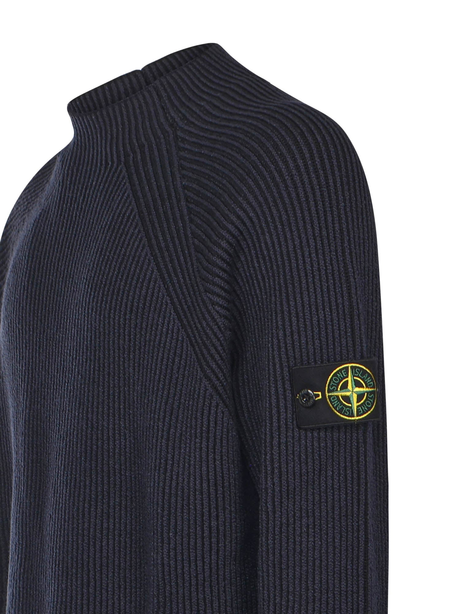 Maglione con texture a costine K2S155100023 S00L7V0020 STONE ISLAND 