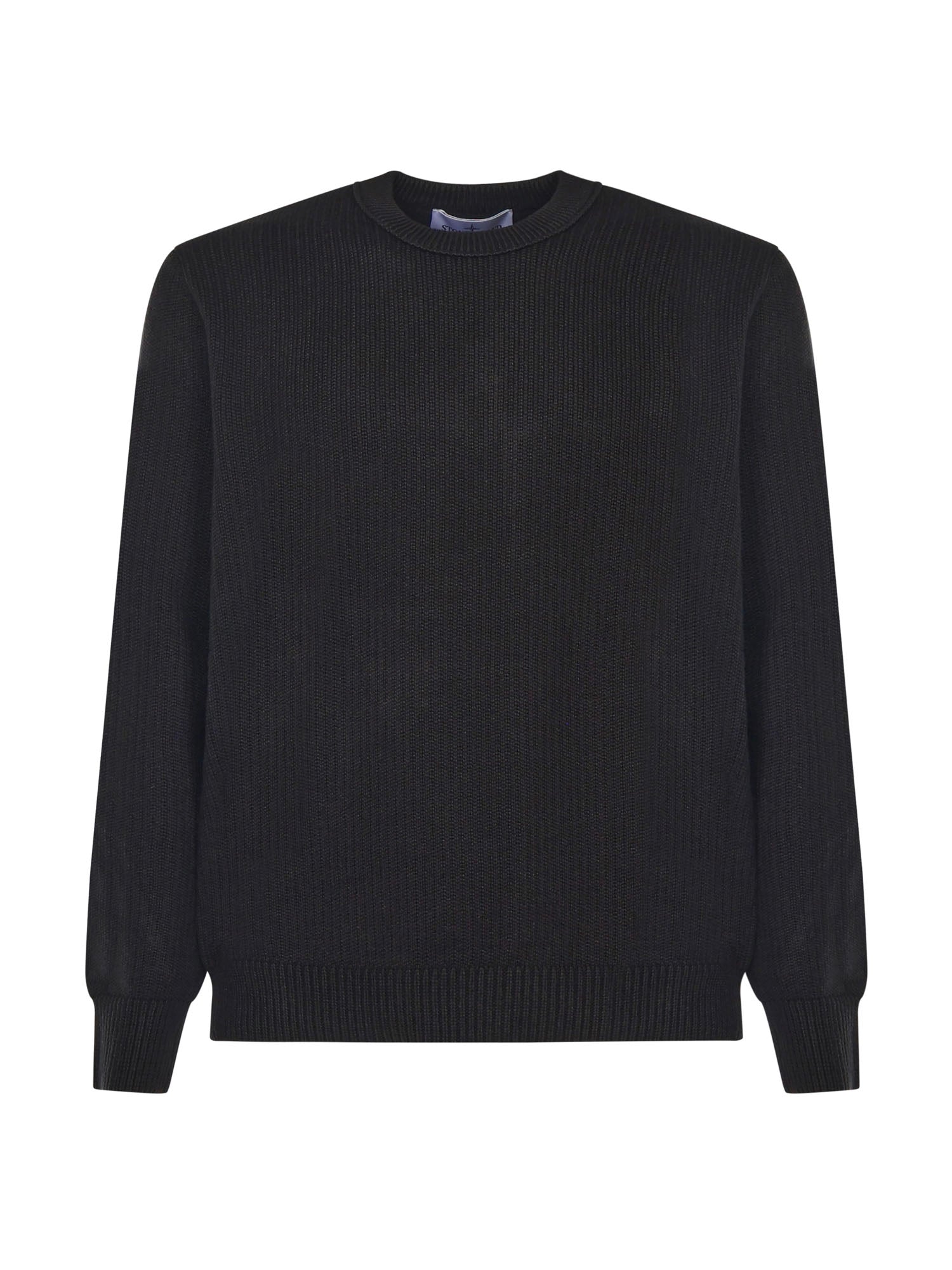 Maglione con bordi a costine K2S155100049 S00A2V0029 STONE ISLAND 
