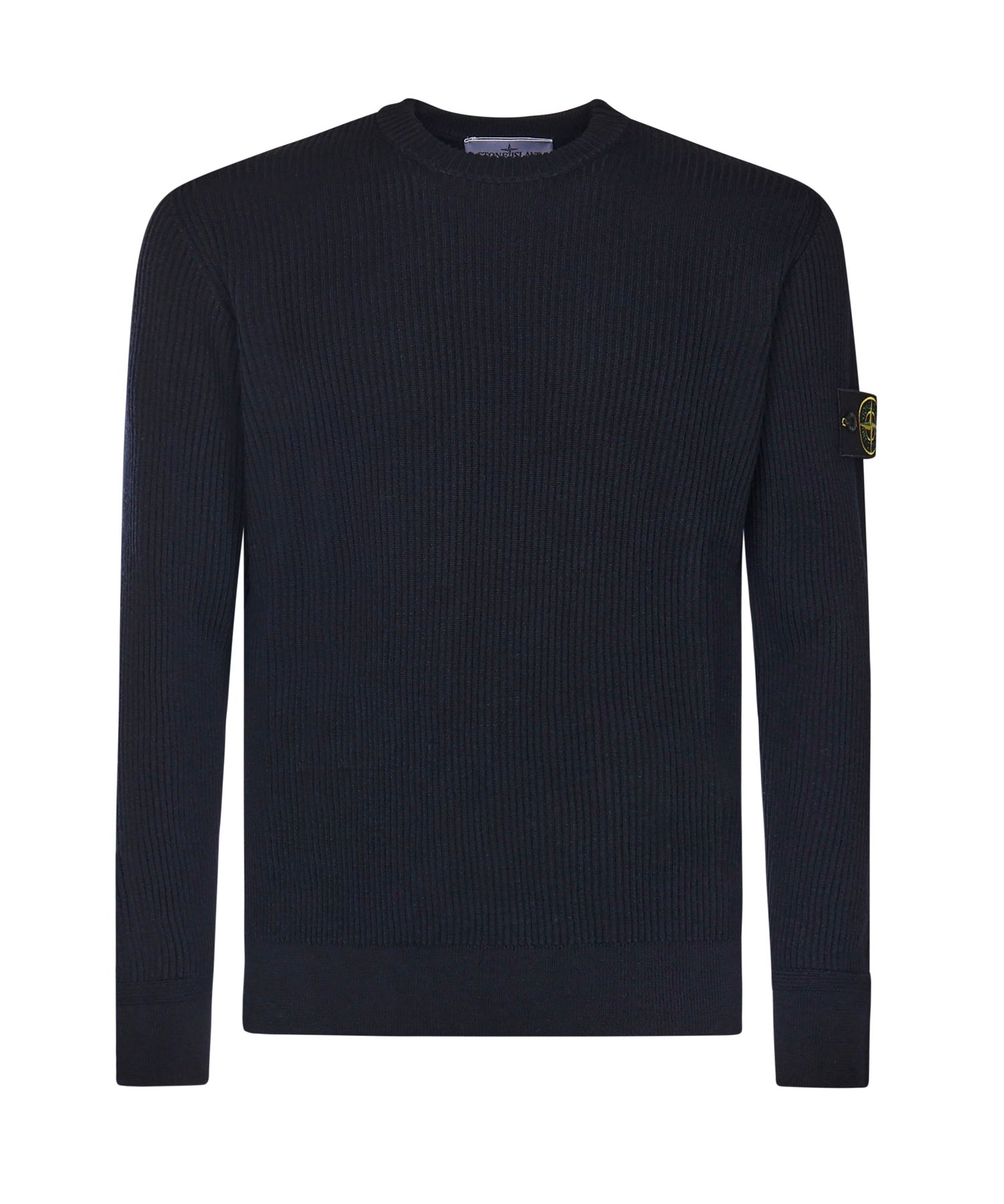 Maglione con bordi a costine K2S155100053 S00C2V0020 STONE ISLAND 
