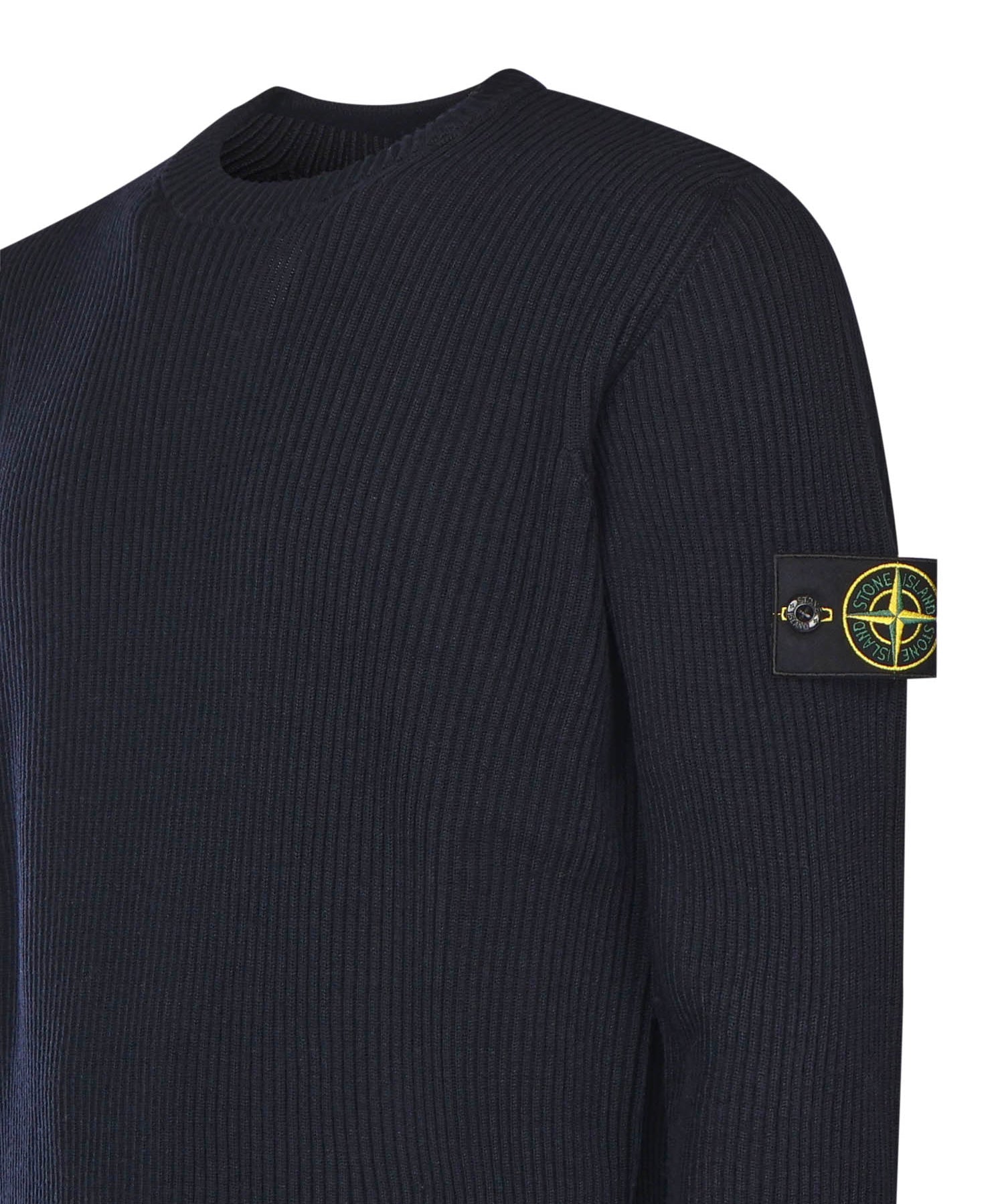 Maglione con bordi a costine K2S155100053 S00C2V0020 STONE ISLAND 