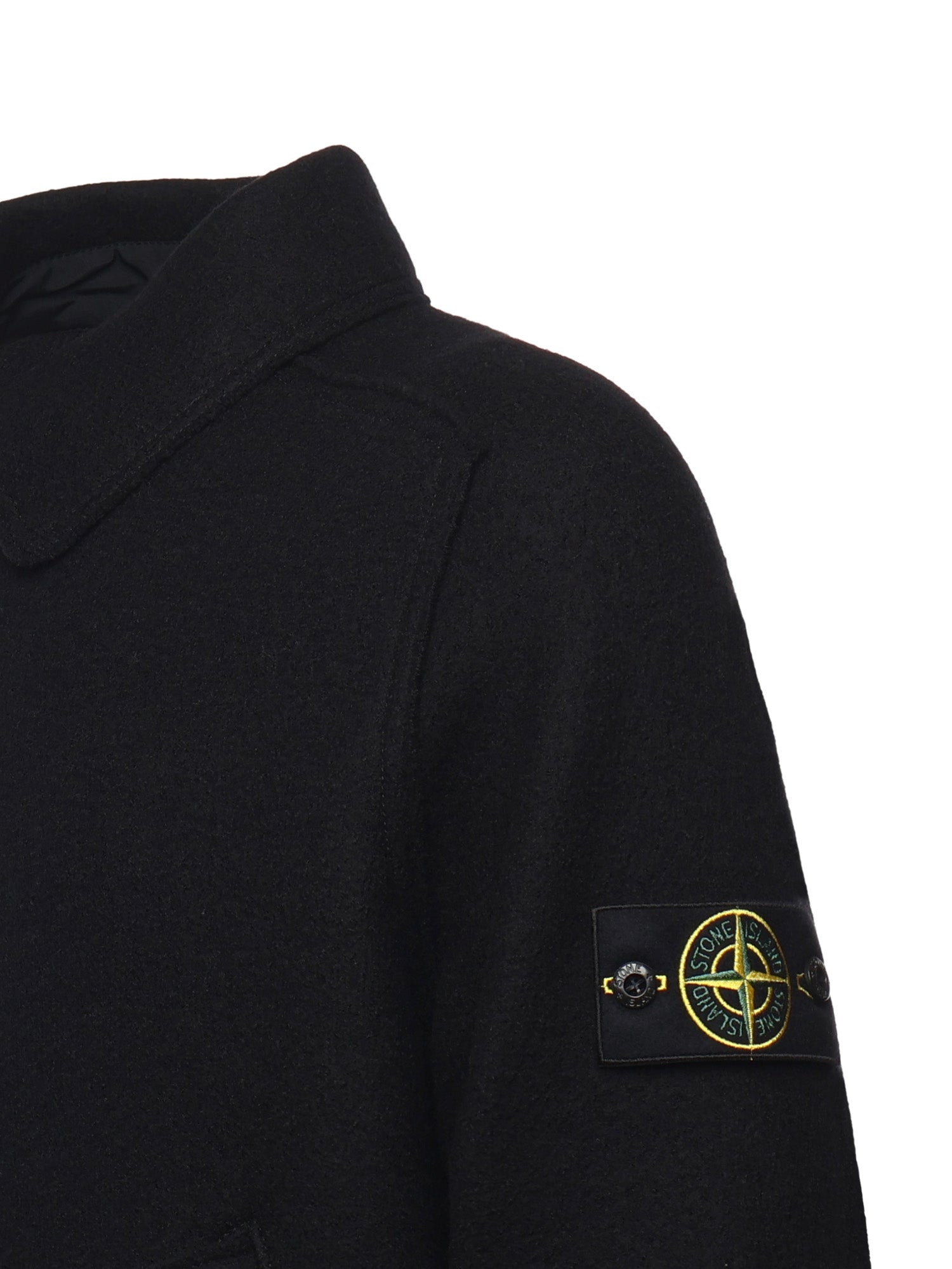 Coach jacket in feltro di lana RWS K2S155100060 S0IN1V0029 STONE ISLAND 
