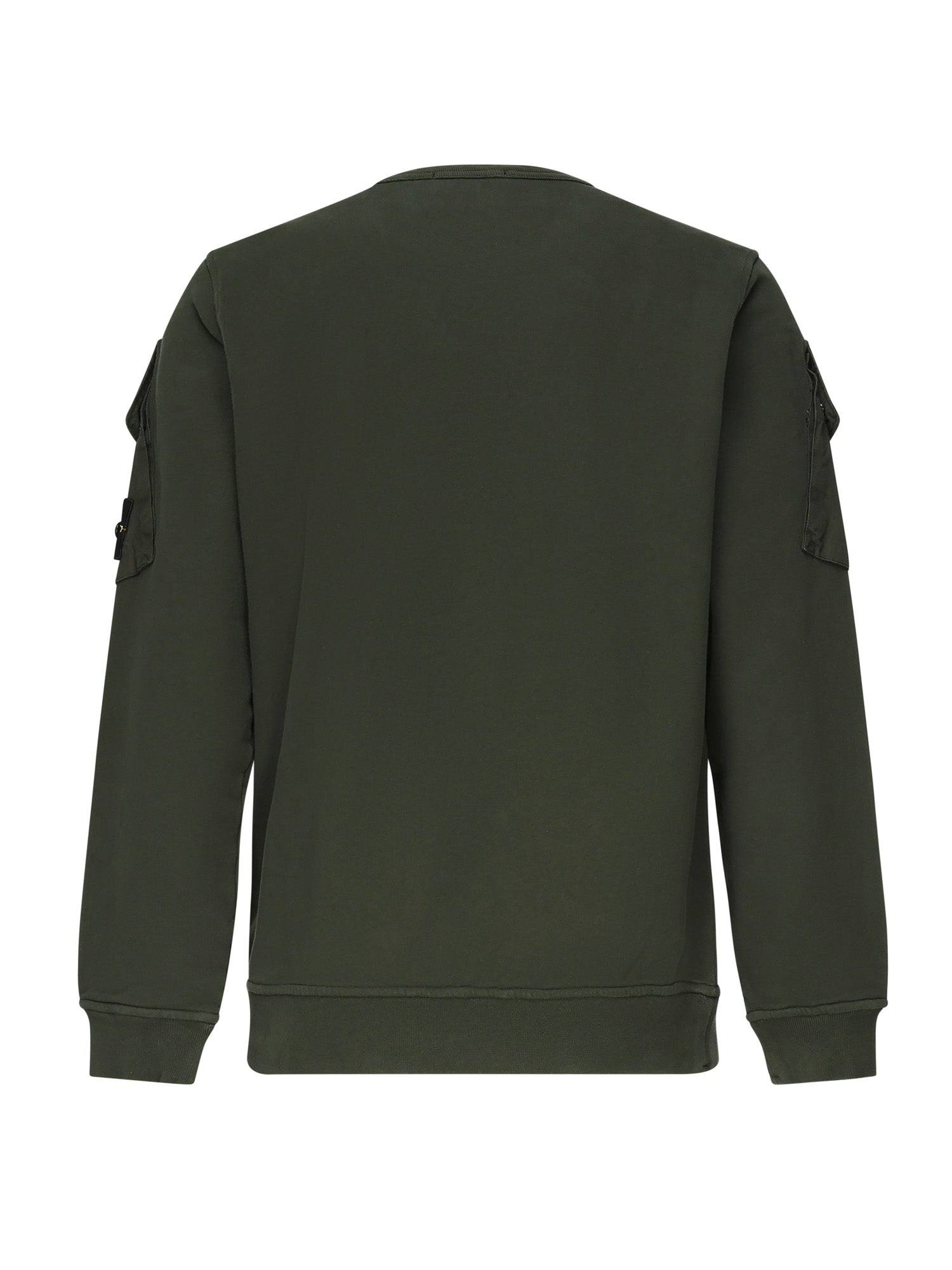 Felpa girocollo con tasche sulle maniche K2S156100008 S0A20V005E STONE ISLAND 