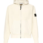 Felpa con cappuccio e zip K2S156100017 S0184V0193 STONE ISLAND 