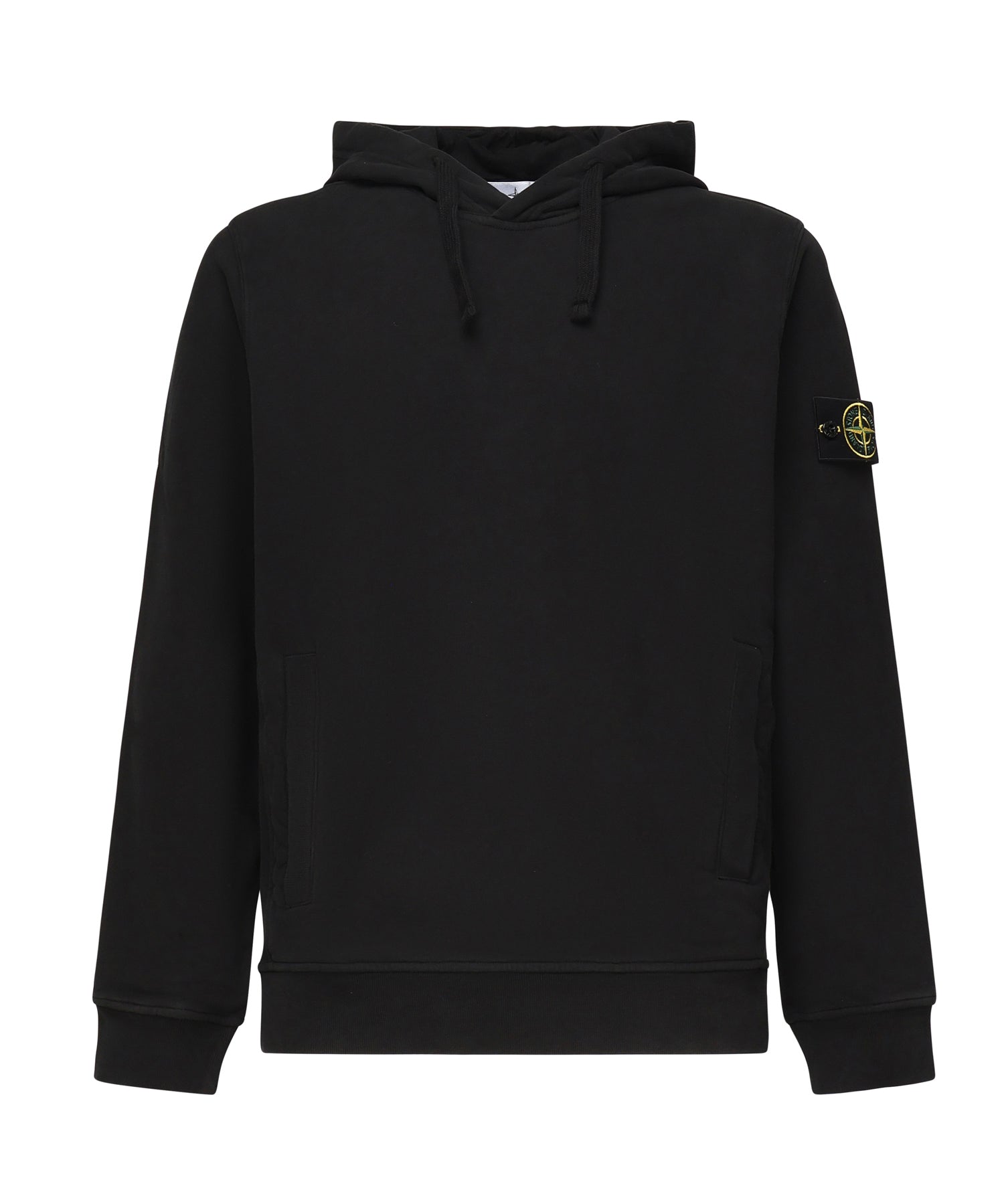 Felpa con cappuccio e logo<BR/> K2S156100029 S0A20V0029 STONE ISLAND 