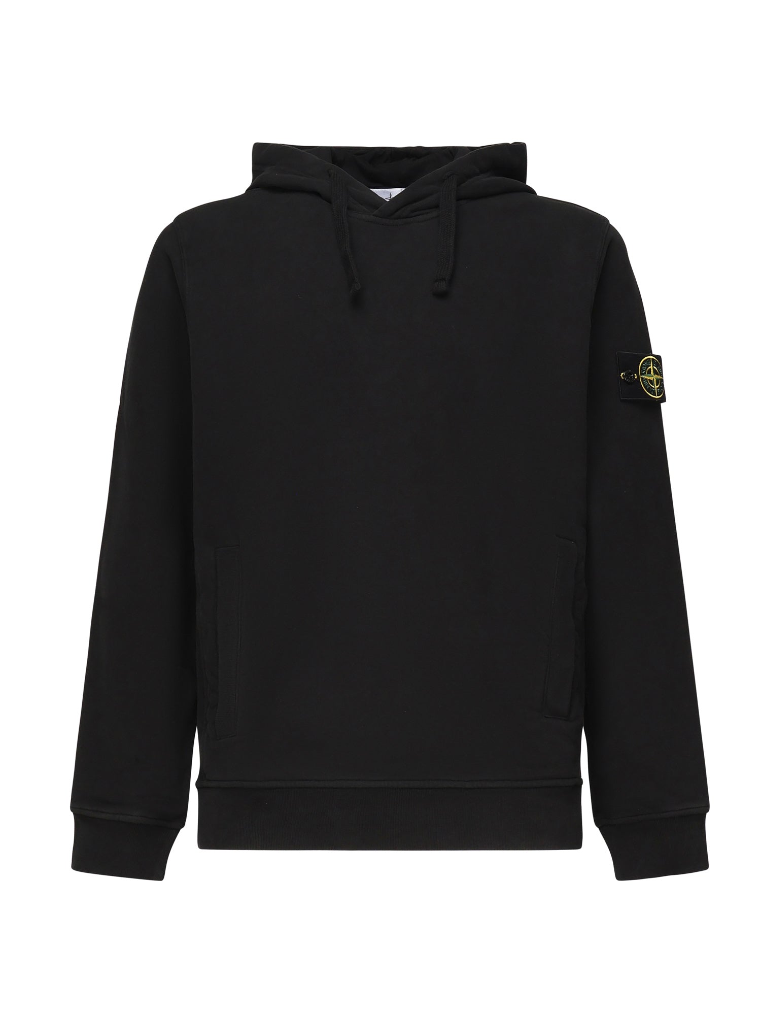 Felpa con cappuccio e logo<BR/> K2S156100029 S0A20V0029 STONE ISLAND 