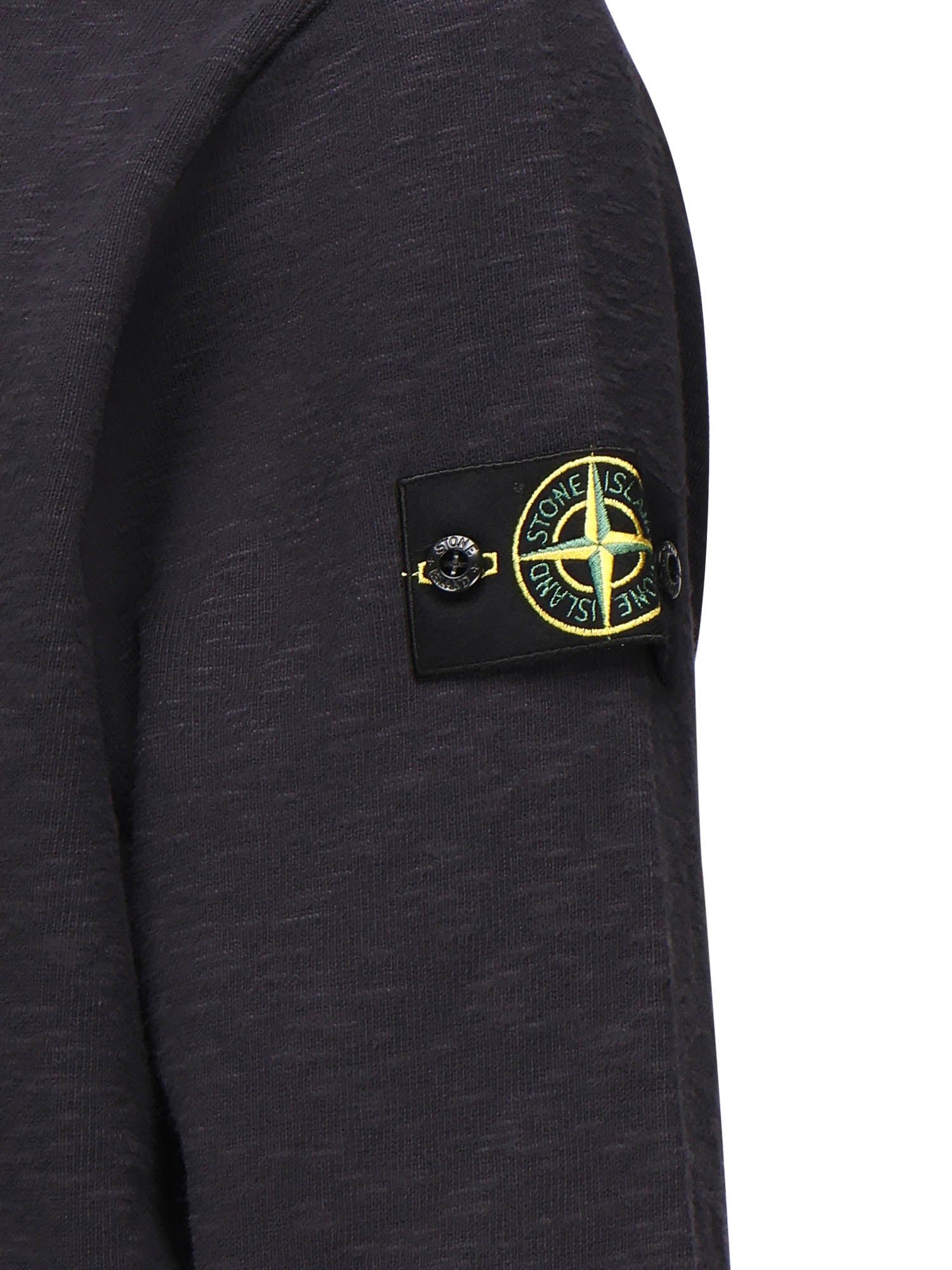 Felpa con logo in jersey di cotone K2S156100053 S0238V0026 STONE ISLAND 