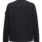 Felpa con logo in jersey di cotone K2S156100053 S0238V0026 STONE ISLAND 