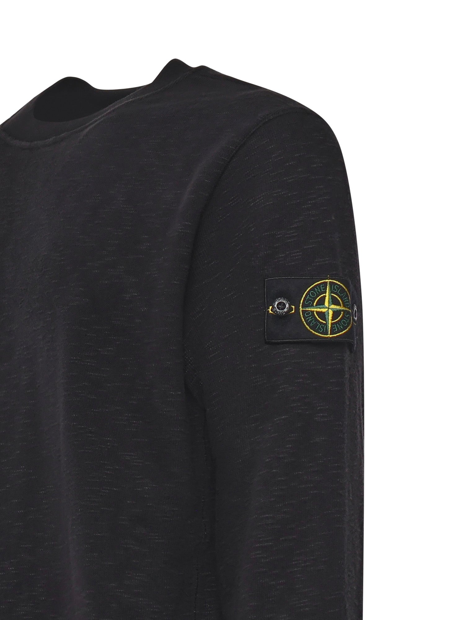 Felpa con logo in jersey di cotone K2S156100053 S0238V0029 STONE ISLAND 