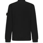 Felpa con zip e logo<BR/> K2S156100068 S0A20V0029 STONE ISLAND 