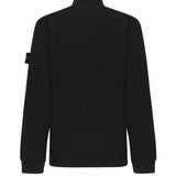 Felpa con zip e logo<BR/> K2S156100068 S0A20V0029 STONE ISLAND 