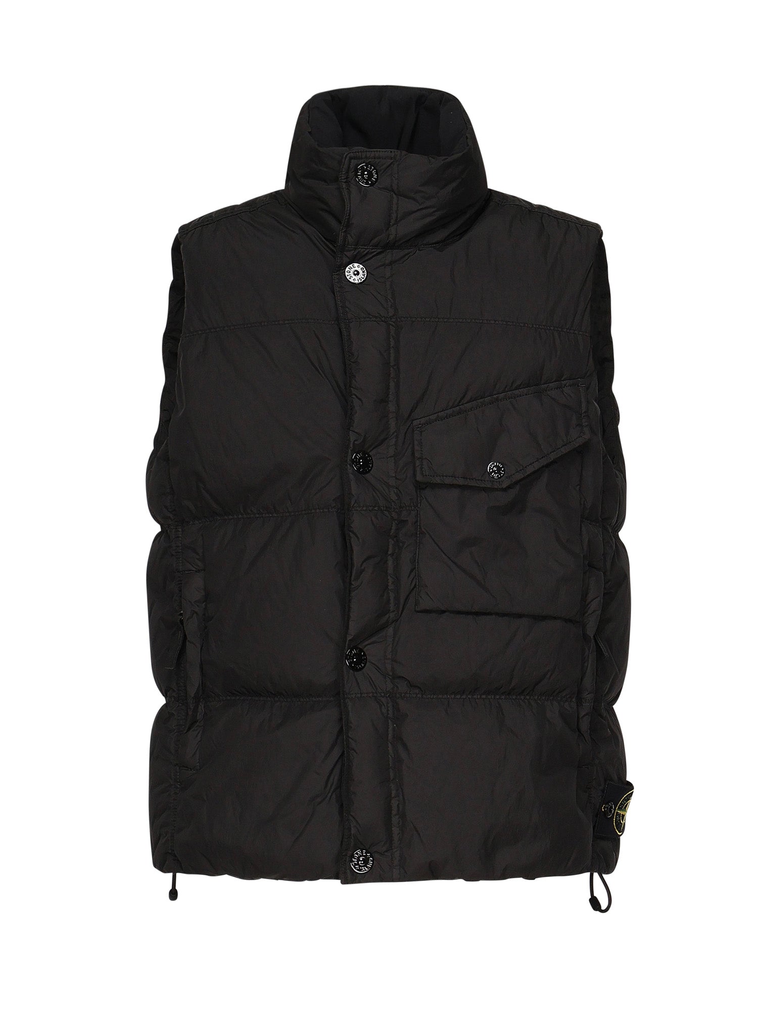 Gilet crinkle reps<BR/> K2S15G100003 S0A23V0029 STONE ISLAND 