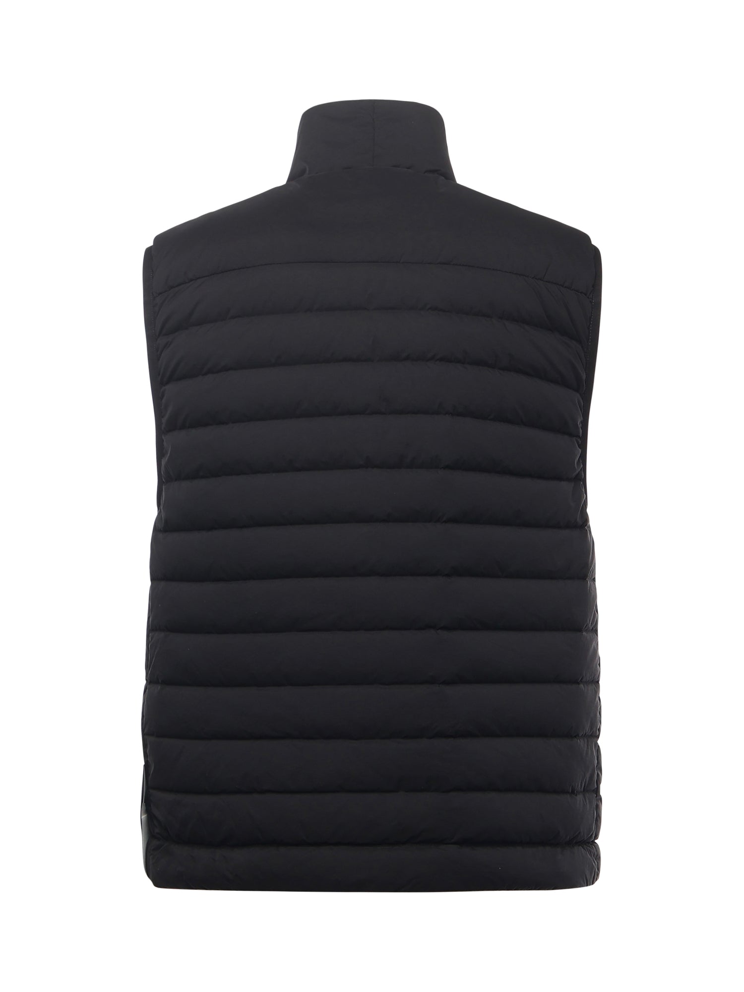 Gilet in piuma in nylon con logo K2S15G100004 S0183V0029 STONE ISLAND 