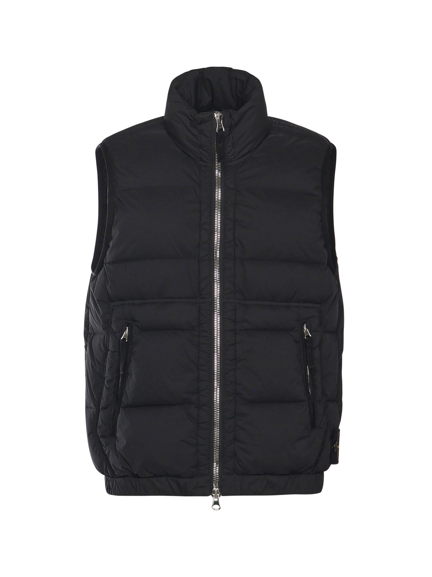Gilet in nylon con logo K2S15G100007 S0028V0029 STONE ISLAND 