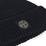 Beanie con patch logo Compass K2S15N100002 S00C3V0020 STONE ISLAND 