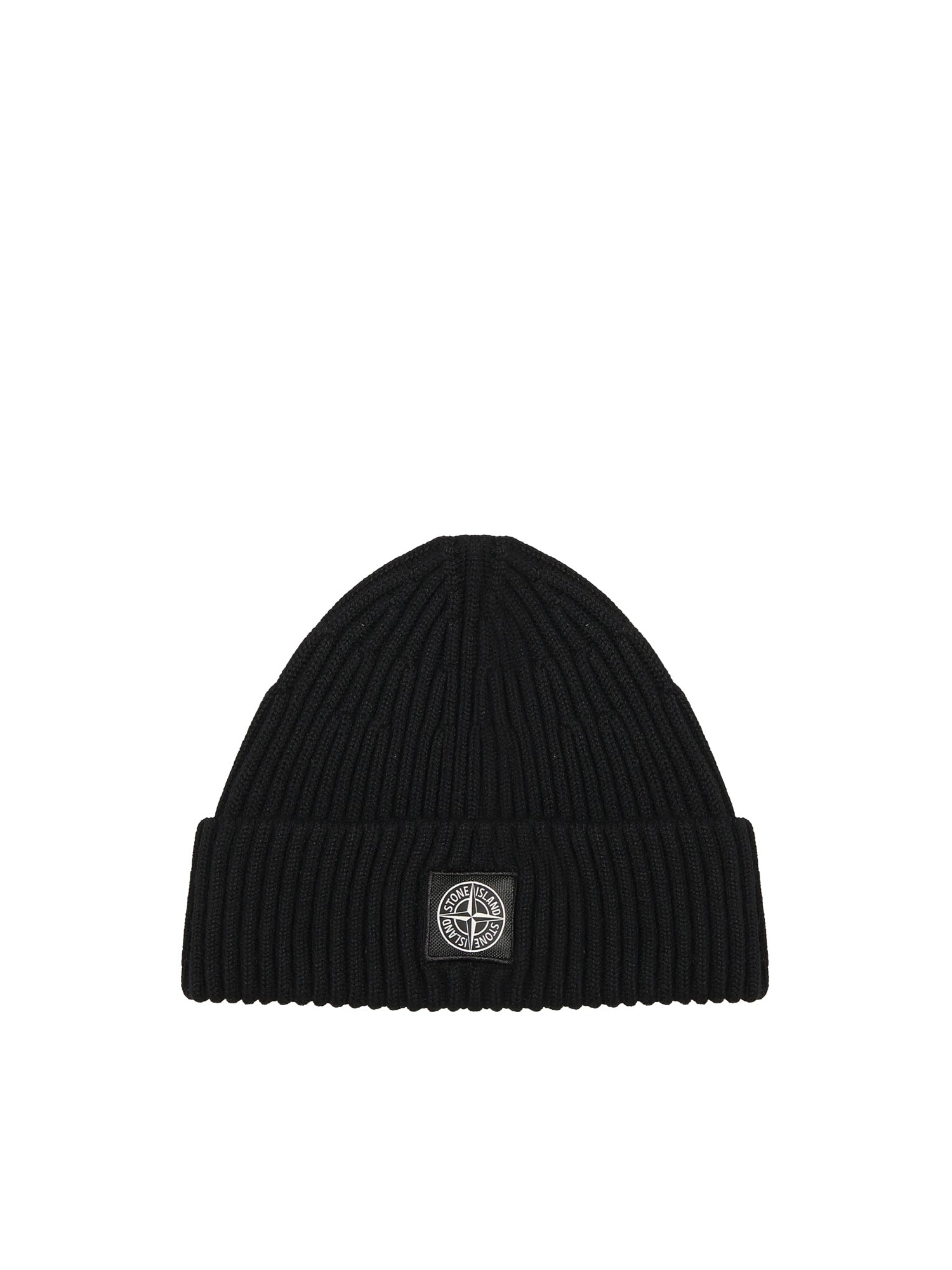 Beanie con patch logo Compass K2S15N100002 S00C3V0029 STONE ISLAND 
