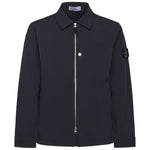 Shacket con zip e logo K2S15Q100003 S0B22V0020 STONE ISLAND 