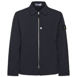 Shacket con zip e logo K2S15Q100003 S0B22V0020 STONE ISLAND 