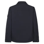 Shacket con zip e logo K2S15Q100003 S0B22V0020 STONE ISLAND 