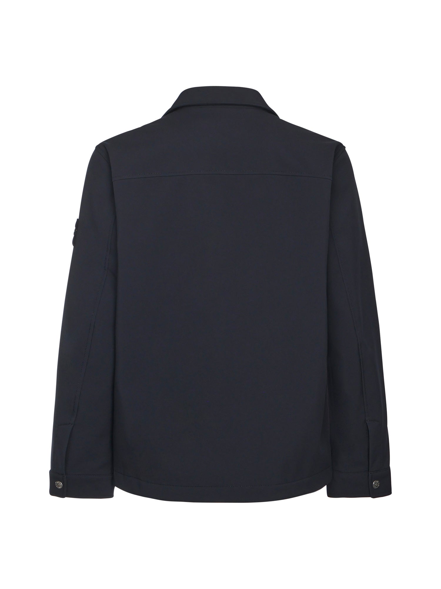 Shacket con zip e logo K2S15Q100003 S0B22V0020 STONE ISLAND 